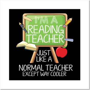 Teacher - Reading Teacher Gift Posters and Art